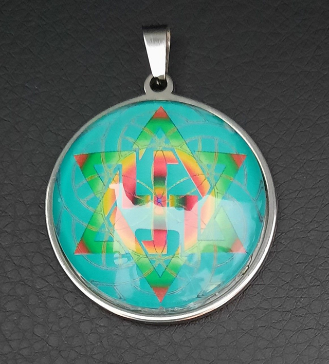 Cabochon Glass round N°21