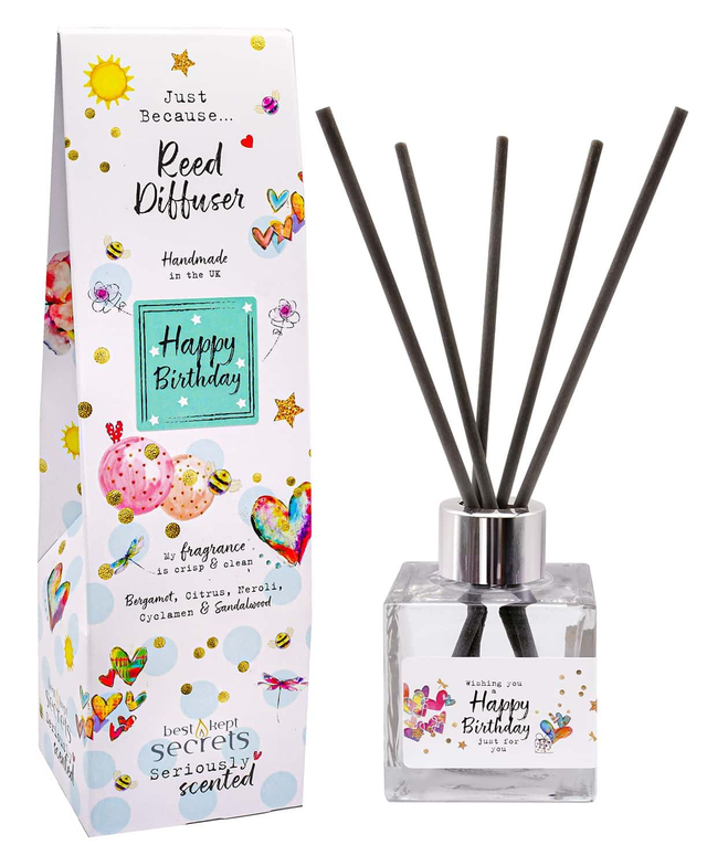 Just Because Occasion Sparkly Diffusers – Happy Birthday, 100ml