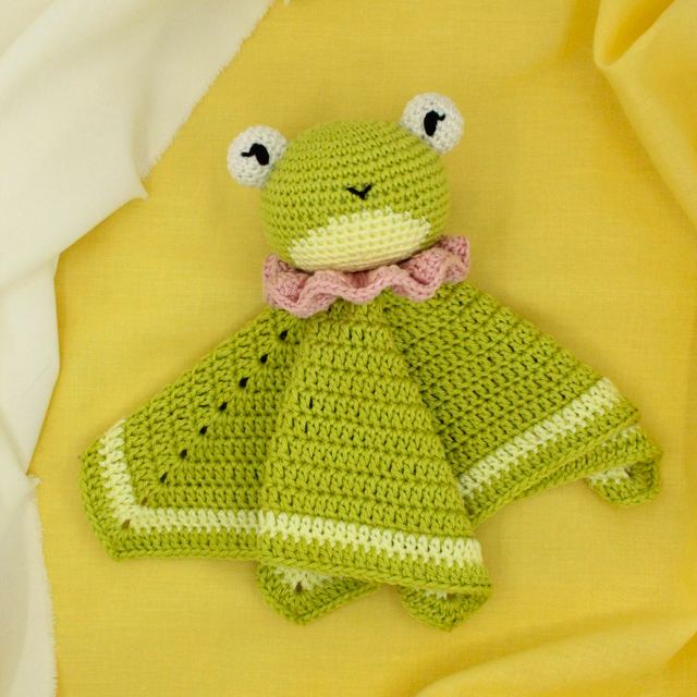 Doudou Grenouille - Pistache