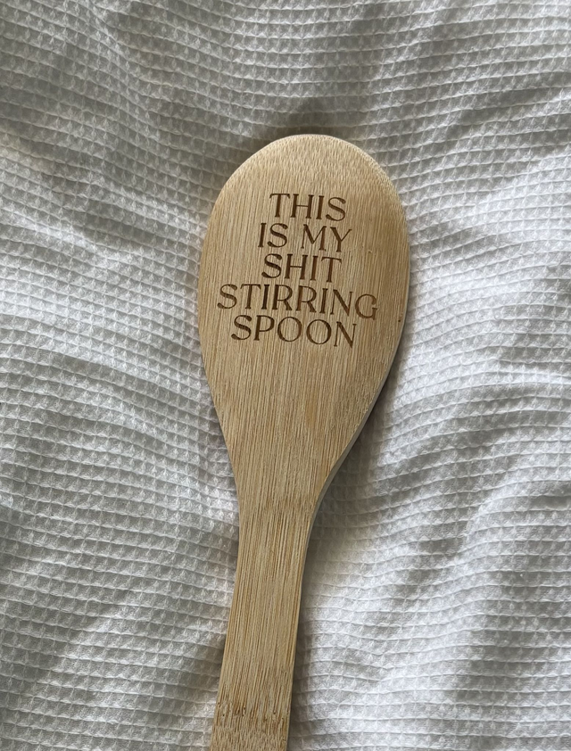This is my Shit Stirring Spoon - Perfect Secret Santa Gift