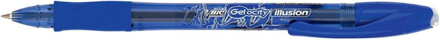 BIC Stylo gel retractable, bleu, Ambidestru, moyen, 0,3 mm, 1 unité.