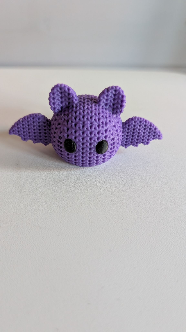 Knitted Style Bat Figure