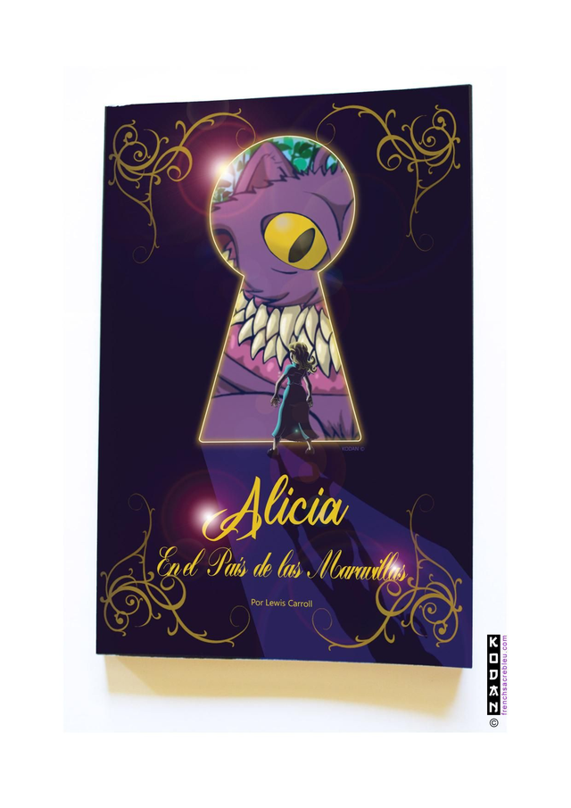 Alicia en el país de las maravillas (ESP) libro de bolsillo con flipbook integrado