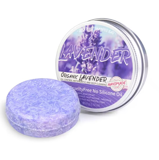 Shampoing solide Lavande – Cheveux relaxés et parfumés