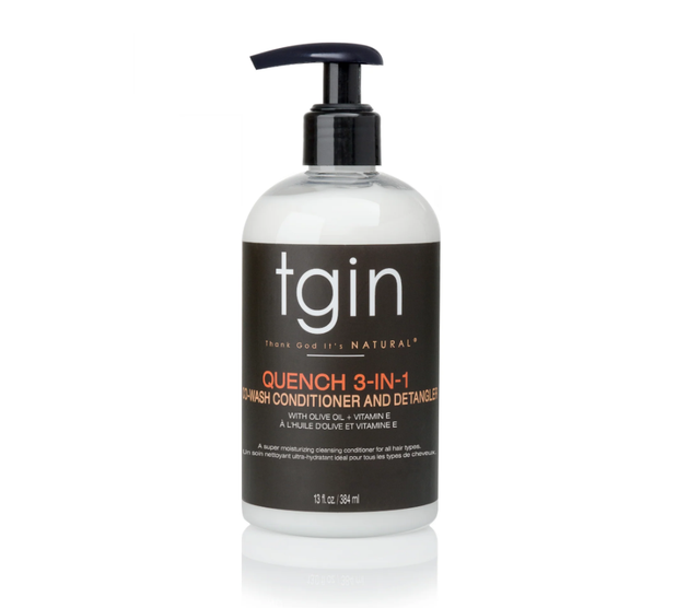 Tgin Quench 3in1 Co-Wash Conditioner and Detangler 13oz 