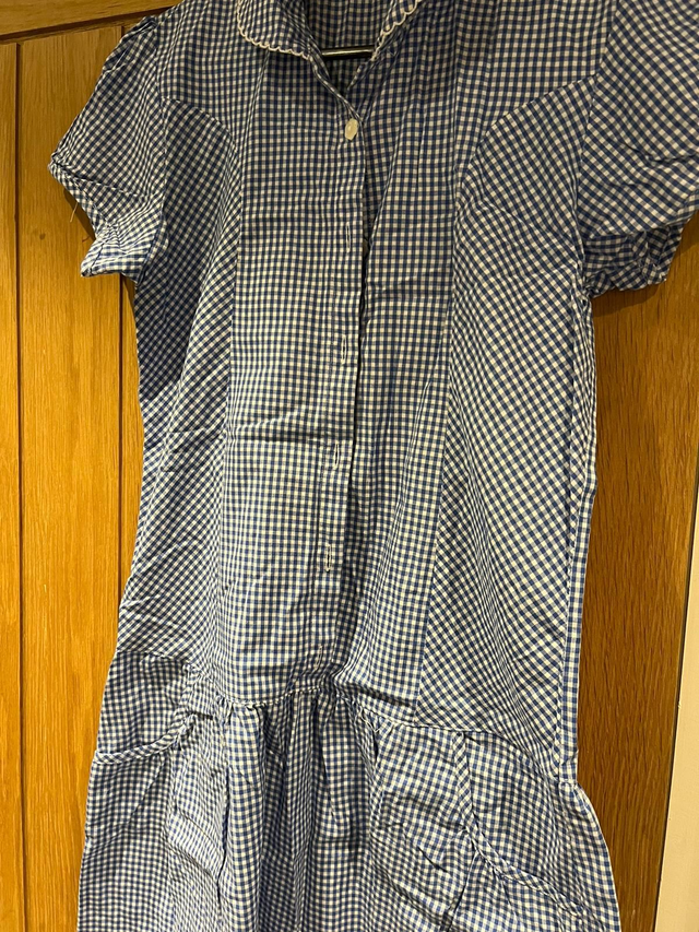 Summer Dresses Blue Age 13-14 (D34)