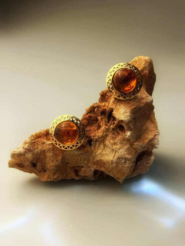 Orecchini Elios Ambra