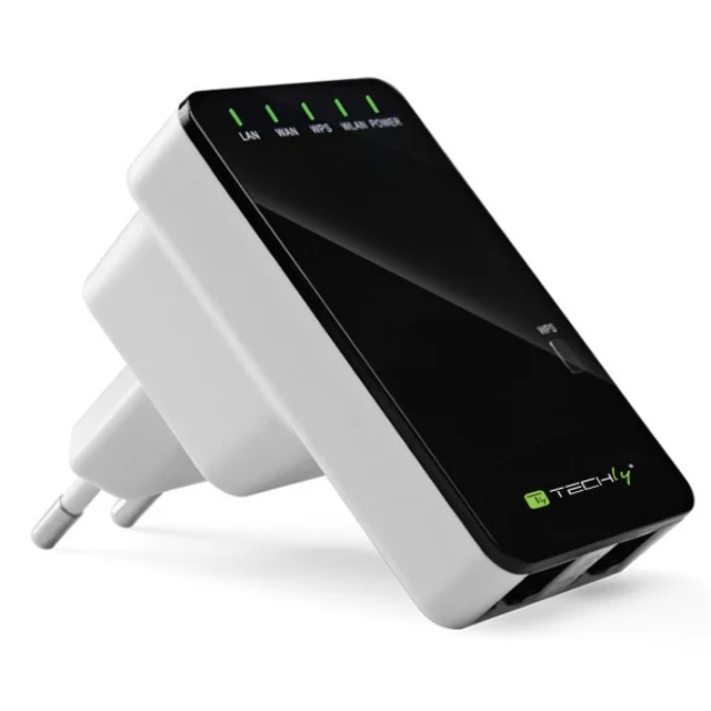 Ripetitore Router Wireless 300N da Muro Repeater2