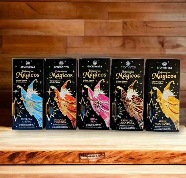 AROMANZA - Sahumerio Mágico Rosa Real *337