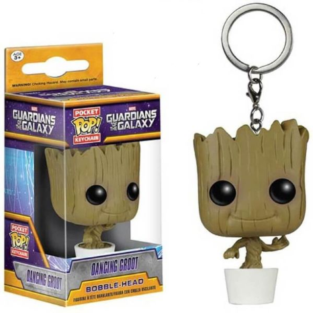 Guardians of the Galaxy: Dancing Groot Pop! Keychain