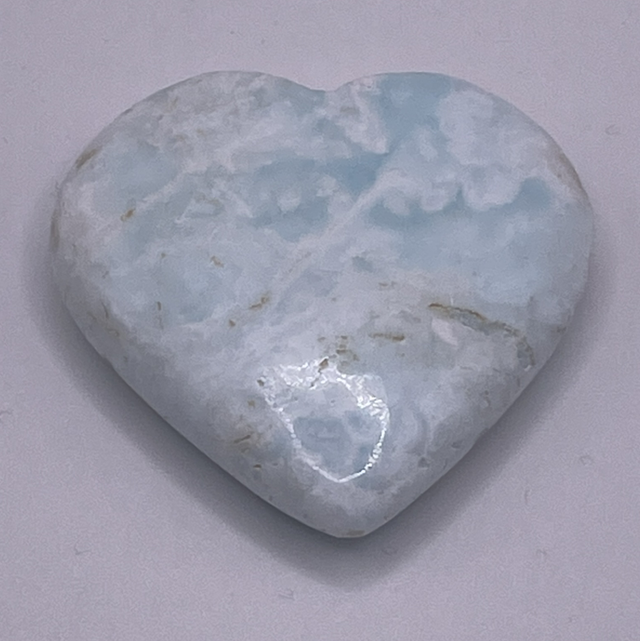 Caribean Calcite Heart - 1