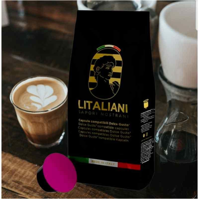 LITALIANI Dolce Gusto Compatible Cappuccino – 10PCS | Beverage & Coffee Capsules