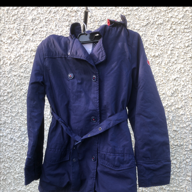 Gabardine à capuche bleue Orchestra 