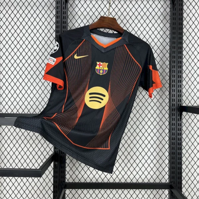 Barca 25/26 orange special edition shirt *FAN MADE NOT OFFICIAL*