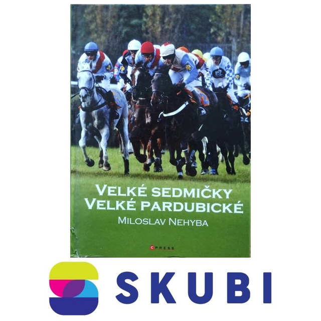 ! poškozená ! Kniha Velké sedmičky Velké Pardubické - Miloslav Nehyba