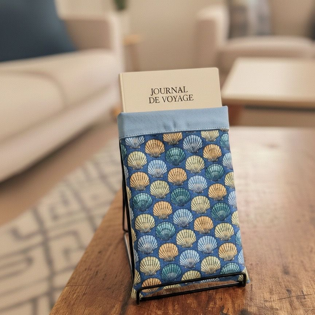 Etui à livre coquillages