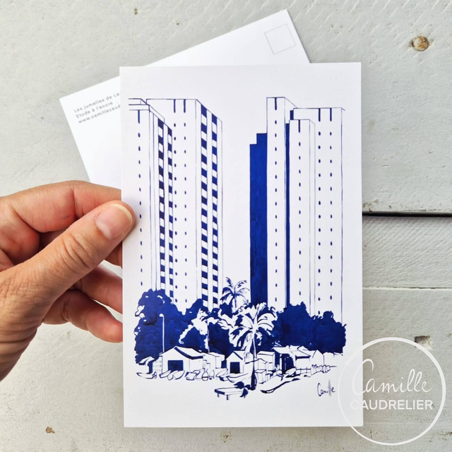 Carte postale Les jumelles de Lauricisque 