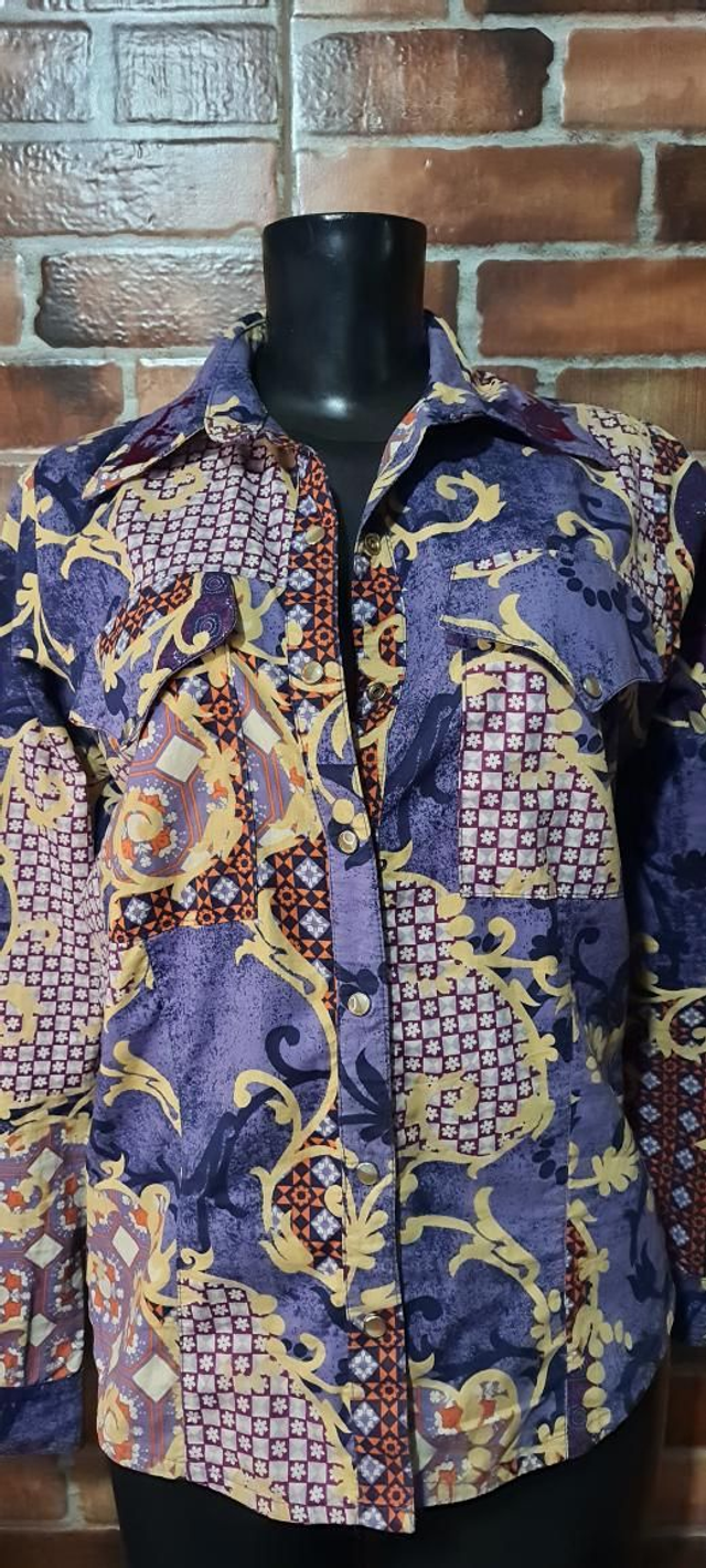 Blusa Social Estampada T/38