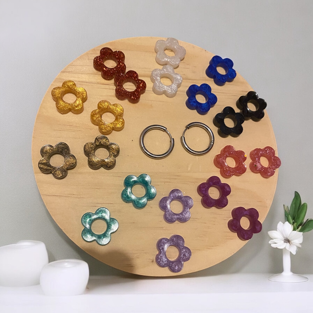 Lots de 10 pailles avec anneaux