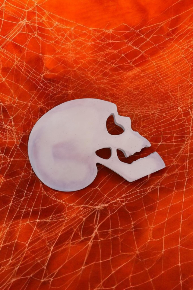 Décoration d'halloween en plâtre de Paris 