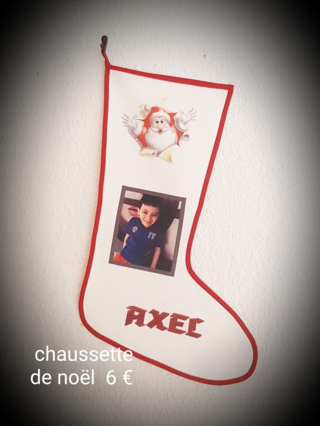 Chaussette de noël 