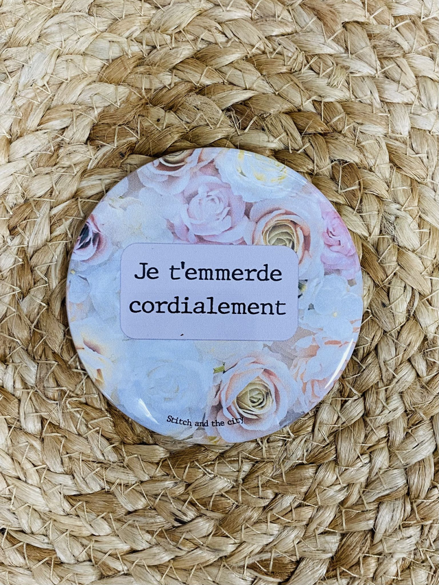 Magnet Je t&#039;emmerde cordialement