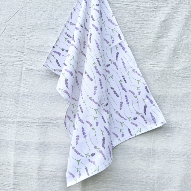 Lavender Breeze Tea Towel