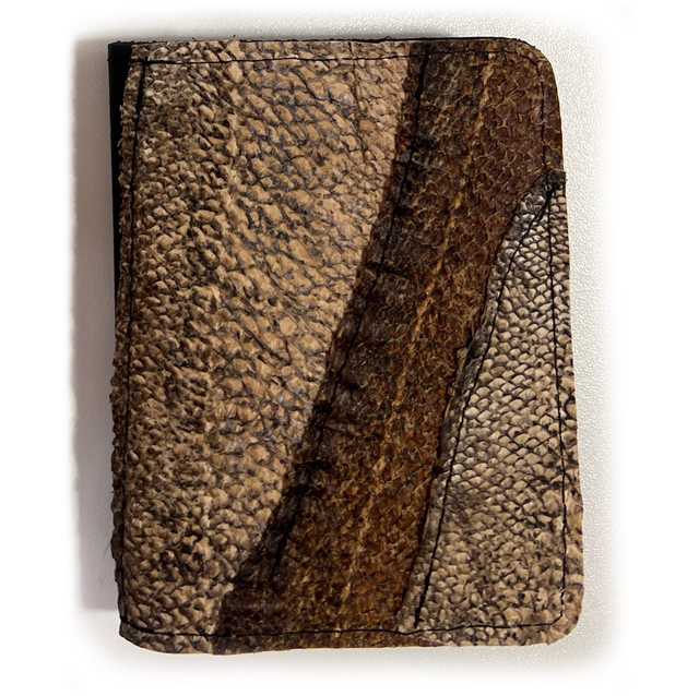 Kartenetui mit Zander-Leder