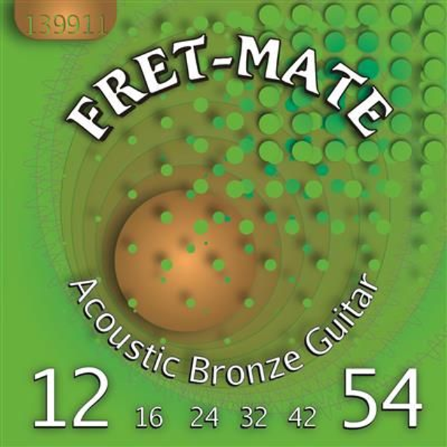 FRETMATE BRONZE MEDIUM LIGHT SET