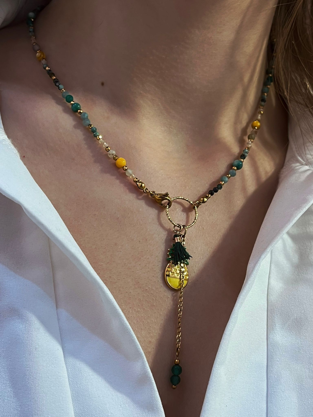 Naszyjnik “Owoc Światła” 🍍🌊