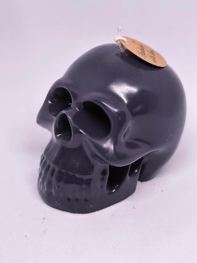 Totenkopf-Kerze