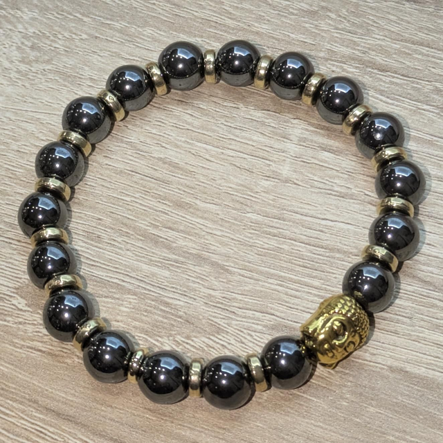 Bracelet "Hématite" 8mm BR-051