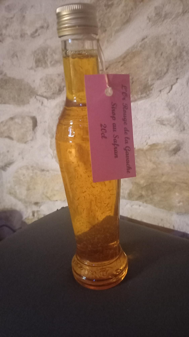 Sirop de safran 25 cl