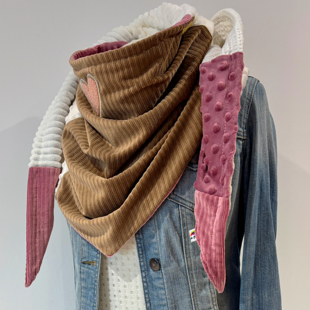 Maxi Chèche Enfant Double Patchwork K01