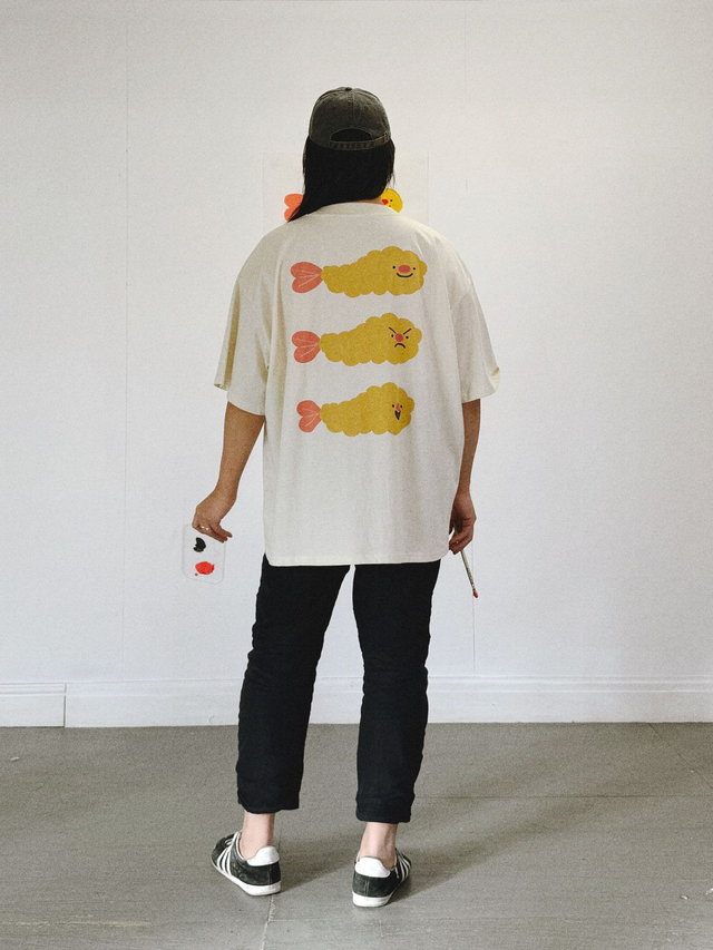 Ebi Fry Oversized Studio Tee