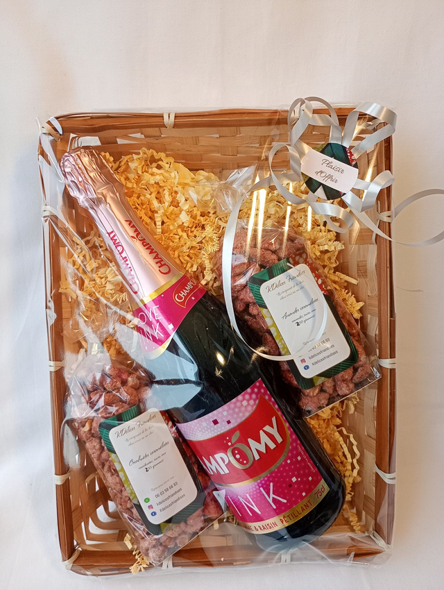 PANIER FESTIF &quot;Croquant &amp; Pétillant&quot;