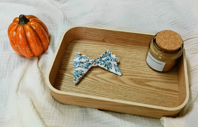 Nœud blanc et vert M