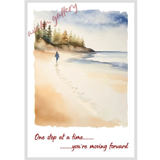 09. One step at a time, you’re moving forward