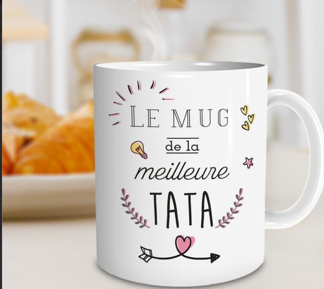 Mug "meilleure tata"
