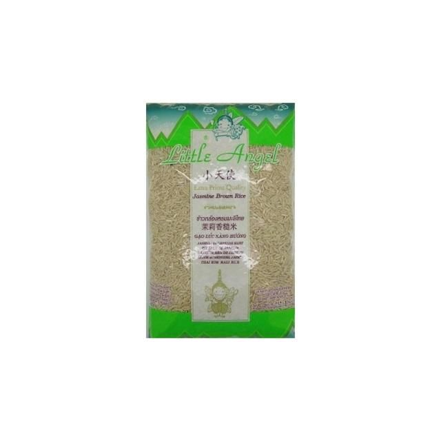 Little Angel Thai Brown Jasmine Rice - 1kg
