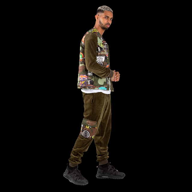 VESTE ET PANTALON EN VELOURS