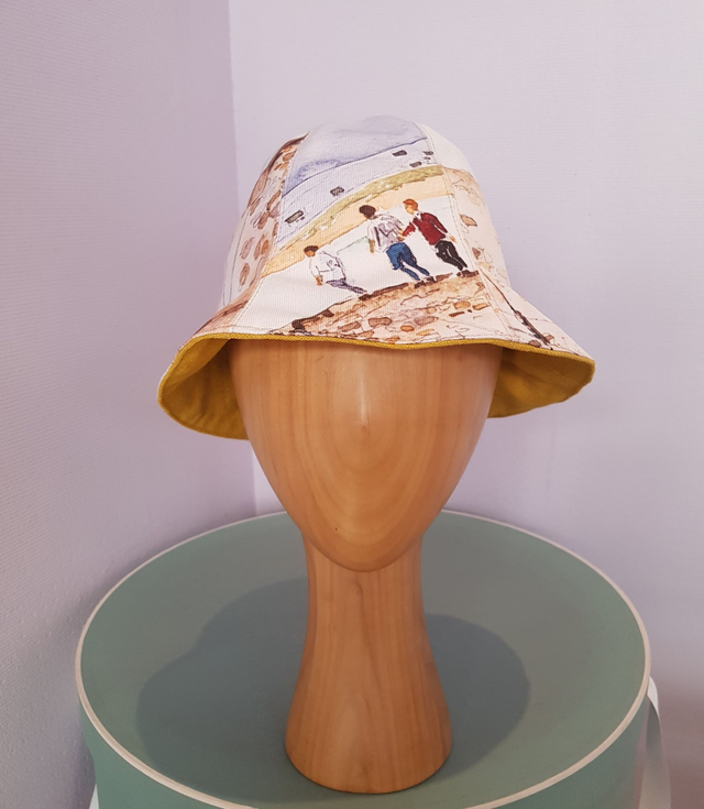 Cloche de pluie Aquarelle "Port Racine"