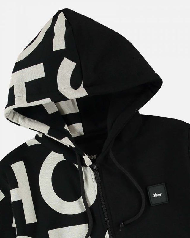 524FELPAZACK04 - FELPA CAPPUCCIO PATCH