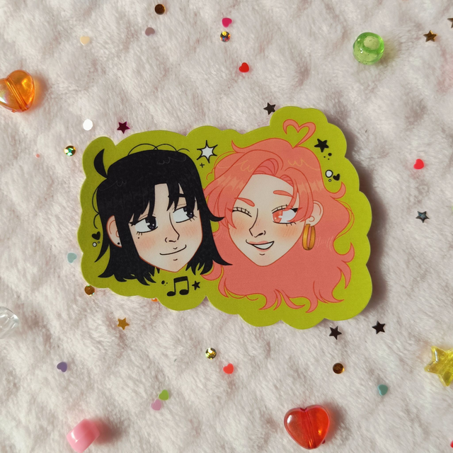 She wasn't a guy stickers