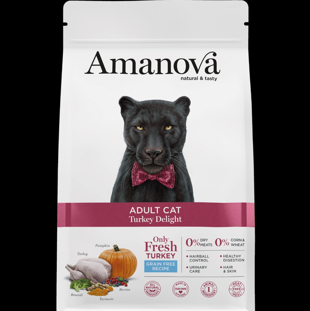 Amanova adult cat kalkoen