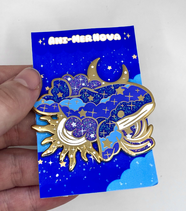 ENAMEL PINS - Animer Nova - Whale