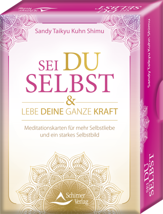 Kartenset: Sei du selbst, und lebe deine ganze Kraft