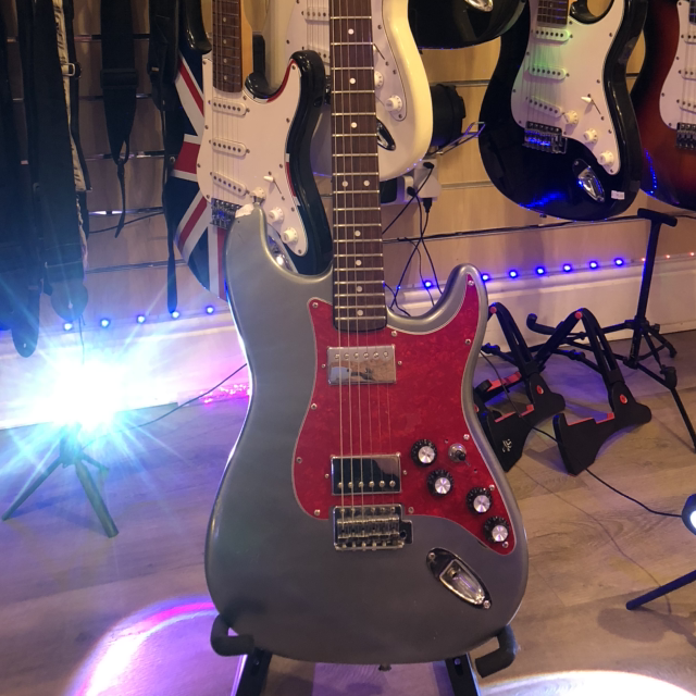 Early 90s Encore fret dressed pro setup HH modded