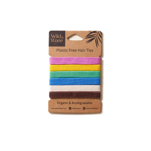 Plastic Free Hair Ties (Multiple colours)