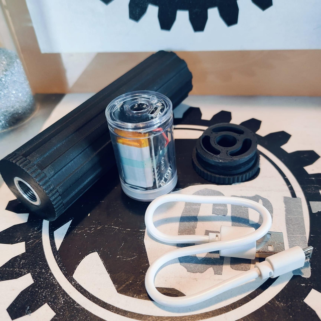 Replica silenziatore ultra light con sistema tracciante integrato